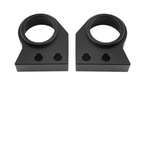 Rehausseur de guidon moto résolvant la fatigue des poignets, pince 20mm noire 1990-2008