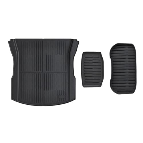 Tapis de coffre Tesla pour escapades nature | Coussinet de pied de voyage en TPE