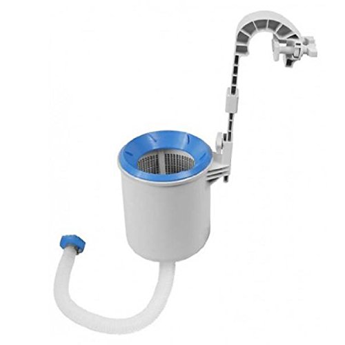 LEGNAGOFERR - INTEX 28000 SKIMMER DELUXE PULITORE AUTOMATICO PER POMPA FILTRO PISCINA FUORI TERRA INTEX BESTWAY E SIMILARI CON TUBO SKIMMER INCLUSO RICAMBI