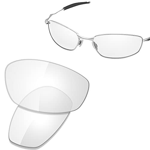 Image of SAUCER Premium Replacement Lenses & Rubber Kits for Oakley Whisker OO4141 | UV400 Protection, Anti-Scratch, Precise Fit