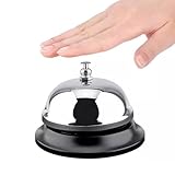 Campanello Da Tavolo Lucido In Metallo,Desk Bell,Campana di Servizio in Metallo,Servizio Bell,Ring Metal Reception Reception,Ristorante Cucina Servizio Bar per Cucina,Bar,Gioco,Portineria,Scuole