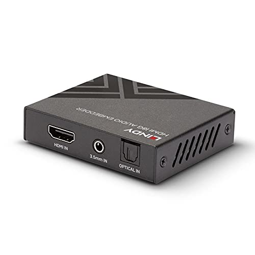 Lindy HDMI 18G Audio Embedder extractor e inyector de audio digital para video 4K 3