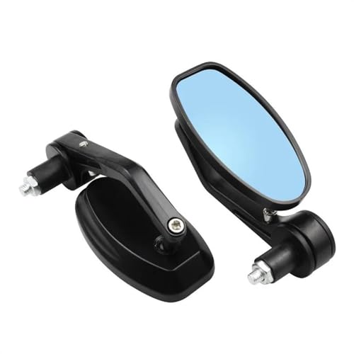 Espejos retrovisores laterales premium para manillar de motocicleta Kawasaki W800 Z1000 Z900