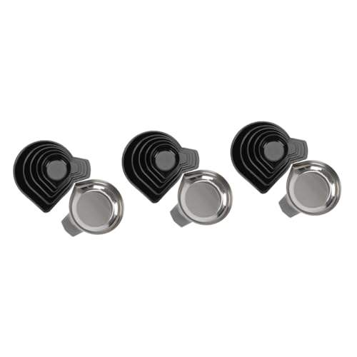 Lurrose Sets Carat Scale Trays Digital Scale Pans Jewelry Trays for Precise Weighing Pcs