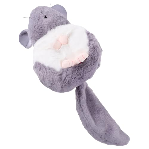 Poupée en peluche hamster en coton PP de qualité supérieure pour décoration soignée