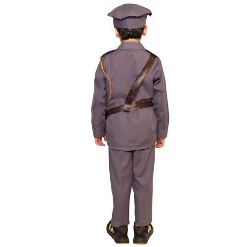 Image of Kaku Fancy Dresses Our Helper Costume for Boys & Girls | Social Helper Doctor, Nurse, Fireman, Postman, Teacher, Farmer Dress For Kids