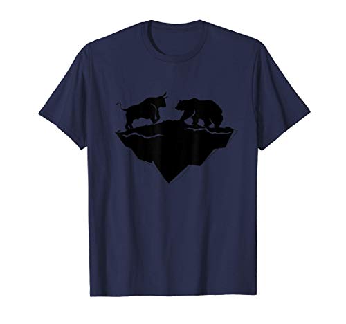 Bull Bear Market Stock Finance Intercambio de crip Camiseta