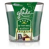 Glade Candle, Sage & Thyme Market, 3.8oz