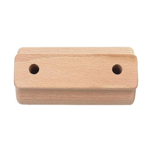 Menolana Wood Rock Wall Climbing Hold Fingerboard Exercise Training Fitness Wooden Grip Climbing for Rock Climbers Beginners