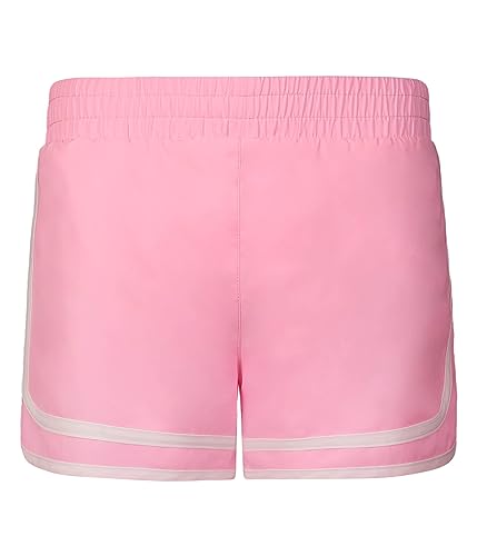 Champion Girl's Solid Varsity Woven Shorts (Big Kids) Pink Candy MD (10-12 Big Kid)