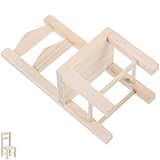 Mobilier miniature délicat : usages multiples, décoration de micro-paysage, idéal pour la décoration de mini-maisons, chaise miniature