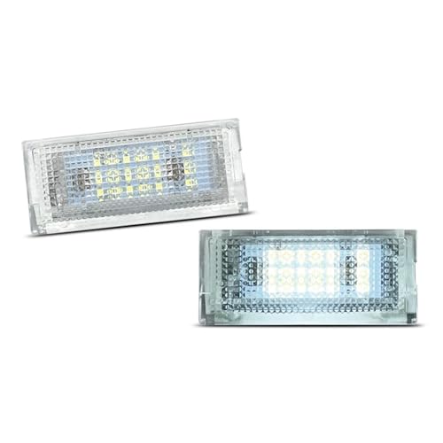 Luz LED matrícula BMW E46 bombilla blanca trasera Serie 3 Touring y Sedán