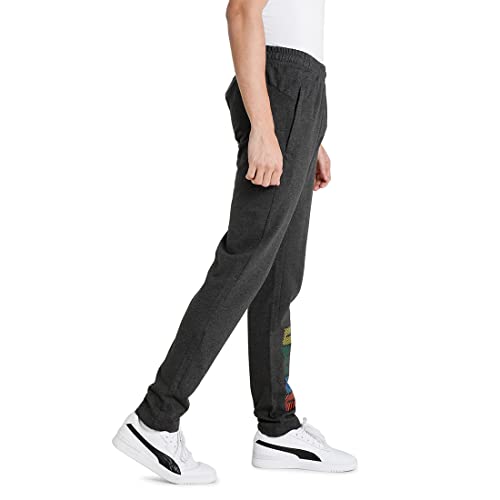 Image of Puma Men's Regular Fit Mid Rise Track Pant