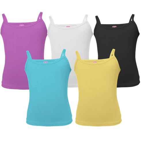 Image of ARIEL Girls Cotton Full Slip (Pack of 5)