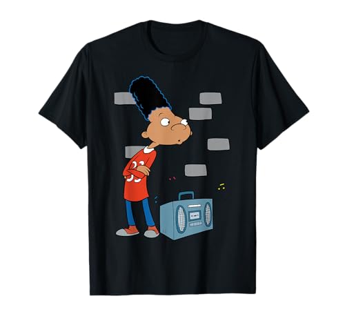 Hey Arnold! Gerald Pose Next To Stereo T-Shirt