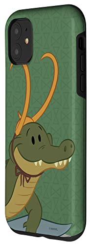 Iphone 11 Marvel Loki Illustrated Alligator Loki Case #TOP1