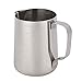 GaoF Brocca per Latte in Acciaio Inossidabile Tazza Graduata Brocca per caffè Pentola per Schiuma per Latte Brocca per caffè Espresso (9,2 * 7,7 * 10,9 cm)