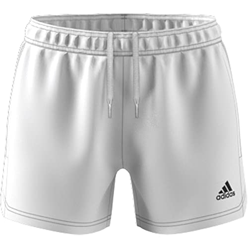 Short athlétique femme Adidas Condivo 22 blanc taille Large anti-transpiration