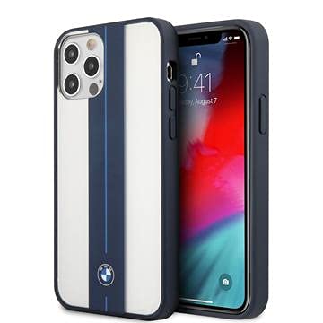 BMW Case BMHCP12LSKTGT IPhone 12 Pro Max 6,7 Transparent Hardcase Motorsport Tricolor 283066