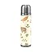 Fantazio Bouteille thermos Thermos Chiens et plantes Bouteille isotherme pour liquides de Hot