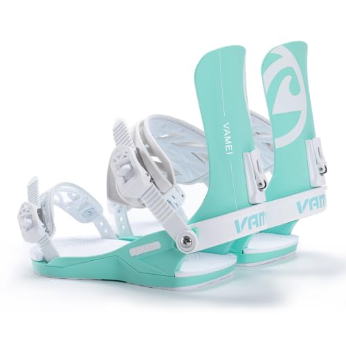 Fixations de snowboard vamei V-LICORN Vert XL pour homme - 4