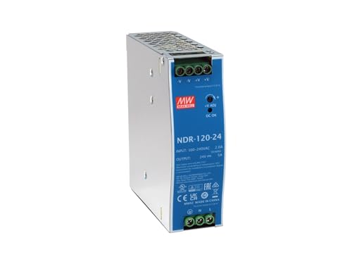 Alimentatore 120W LevelOne POW-2442 bleu et argent pour ordinateurs industriels