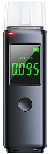 ZBK Breathalyzer Rechargeable | Professional-Grade Accuracy | Portable Breath Alcohol Tester for Personal & Professional Use Professional, Drivers Home Use