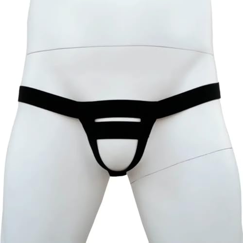Image of Male BDSM Bondage Penis Restraint Strap G-String Cock Ring Lock Thong BDSM Penis High Stretch Bondage Band Sissy Chastity Lock Belt Sexy Lingerie T-Back Briefs Briefs Erotic for Gay