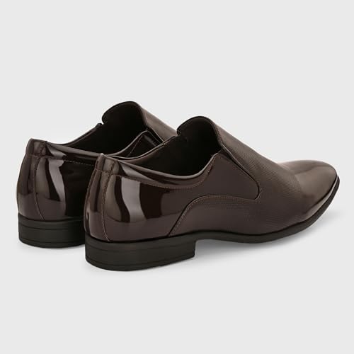 Image of Centrino Mens Slip-on Shoes | Slip On Cushioned Insole Formal Shoe |Premium Craftsmanship & Durable Build |Classic, Timeless Durable Formal Shoes with a Smart and Sleek Upper, Crafted Material (9754)