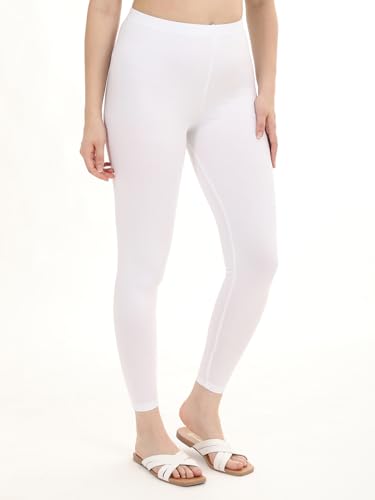 Image of Fly Birds Visoce Blend Ankle Length Leggings for Women