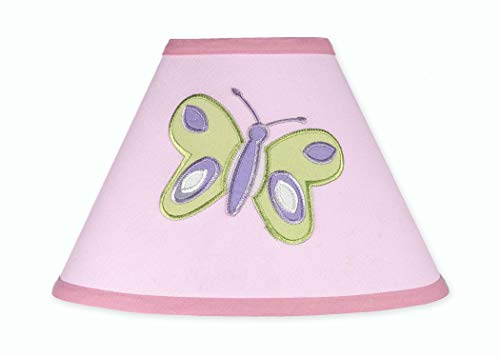 Pink and Purple Butterfly Collection Lamp Shade by Sweet Jojo Designs
