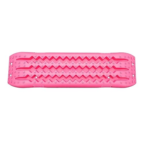 Pistes de traction hors route rose 41,3x11,4 pouces indispensables pour le camping