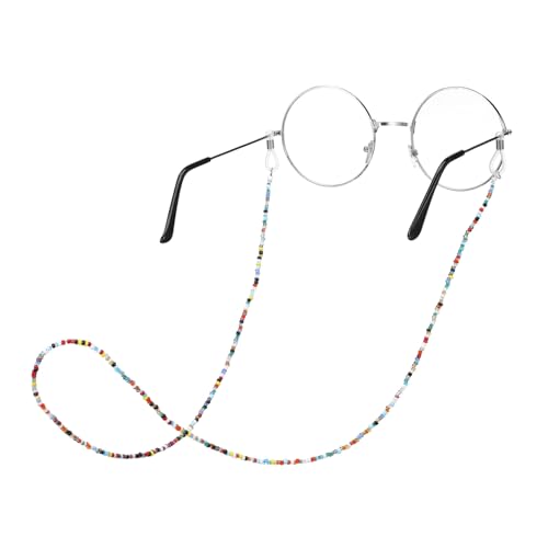 Lanière de lunettes en perles évite la chute et perte des lunettes