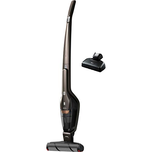 QX8-1-45MB Kabelloser Handstaubsauger, Haustiere, bis zu 45 Minuten, motorisierte Bürste, Poliereffekt, Behälter 0,5 l, Parkfunktion, Bronze, 46