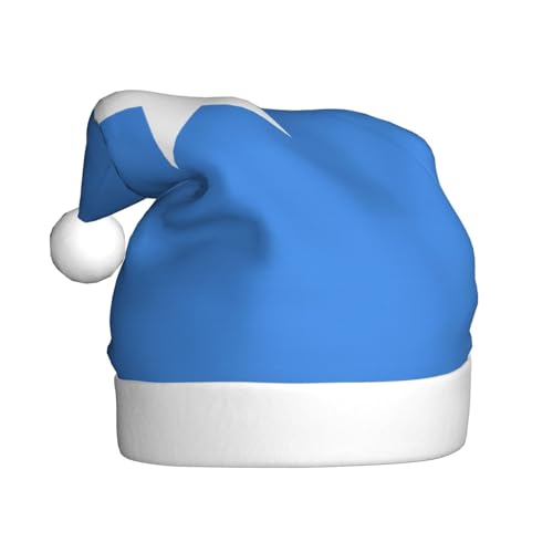 WHJYCC Sombrero clásico de Navidad con bandera somalí, sombrero de Papá Noel perfecto para adultos, sombrero de copo de nieve, ideal para Navidad, Halloween y regalos de fiesta