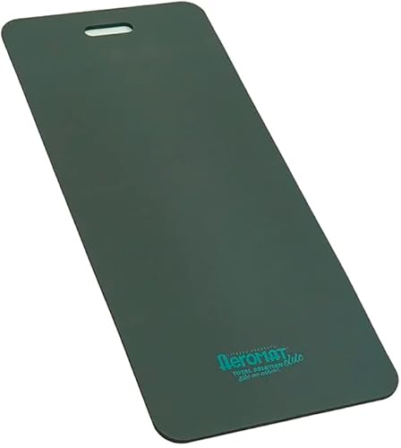 AEROMAT Elite - Alfombrilla de entrenamiento duradera de 12 pulgada de grosor con asa, 20 x 48 pulgadas, diseñada para yoga, pilates, ejercicio en