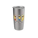 Funny Banana Soccer Team Art | Cool Cartoon Football Tee Stainless Steel Insulated Tumbler