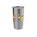 Funny Banana Soccer Team Art | Cool Cartoon Football Tee Stainless Steel Insulated Tumbler