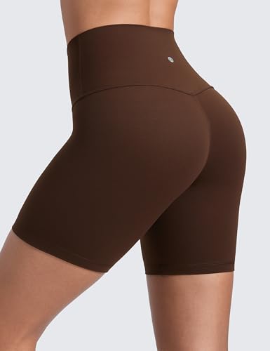 Image of CRZ YOGA Butterluxe Biker Shorts 6 inch | Extremely Soft, Gentle Compression, Yoga, High Waisted, for Women