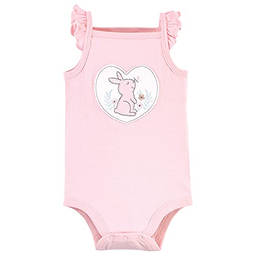 Image of Hudson Baby Unisex Baby Cotton Sleeveless Bodysuits