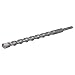 New Lon0167 25mm Tip Featured 350mm Long Chrome reliable efficacy Steel Square drill hole Masonry Hammer Drill Bit(id:ef5 37 04 f61)