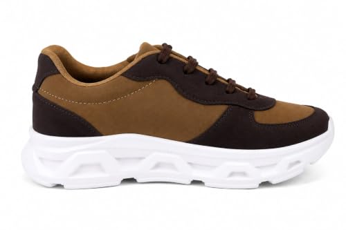 Image of Centrino Sneakers for Men | Lightweight Casual Shoes for Men Stylish | Breathable Mesh Walking Shoes | Cushioned Insole Comfortable Shoe for Man | Durable Sole Footwear|Trendy Lace-Up Shoes for College, Parties & Daily Use (9625)