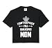 Cool Can't Keep Calm I'm A Goalkeeper Mom Funny Soccer Gift Comfort Colors Crop Top