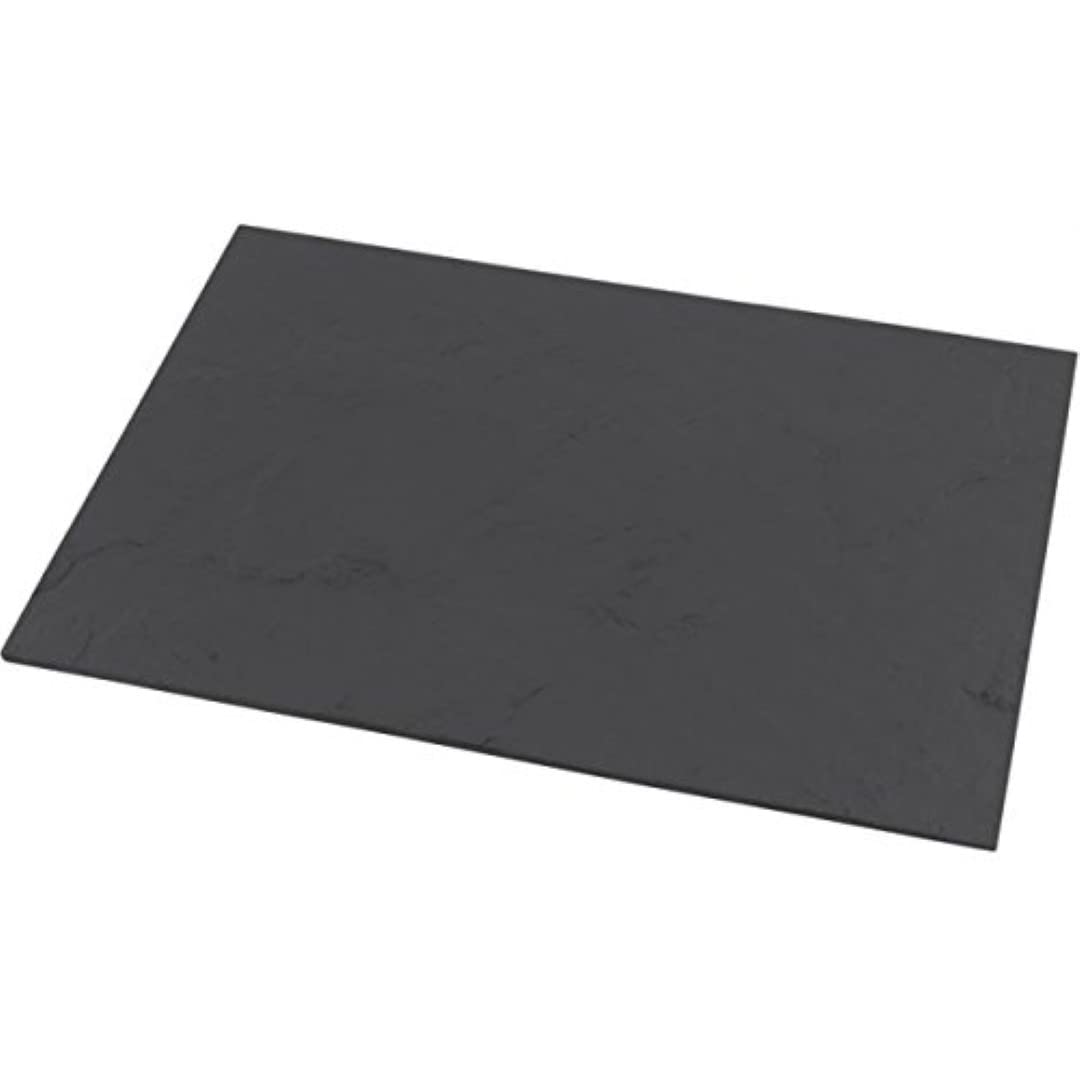 Genware NEV-SLT-2513 Slate Platter, 25 cm x 13 cm x 0.5 cm