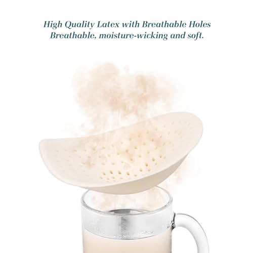 3 Pairs Bra Pads Inserts, Latex Bras Inserts Removable Bra Cups Inserts Sewing for Bikini Tops Swimsuits Sport Bra3