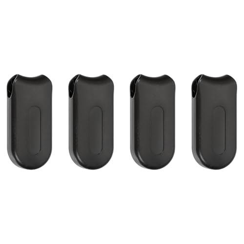 sourcing map 4 cuerdas de peso para persianas, 78 mm, tiradores de plástico, para persianas enrollables, accesorios verticales, color negro