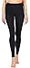Merry Style Damen Lange Leggings Fitnesshose aus Viskose MS10-221 (Schwarz, M)