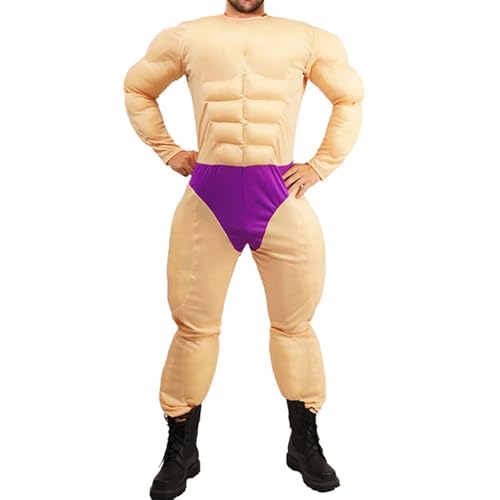 Combinaison de bodybuilder pour costume drôle sans effort