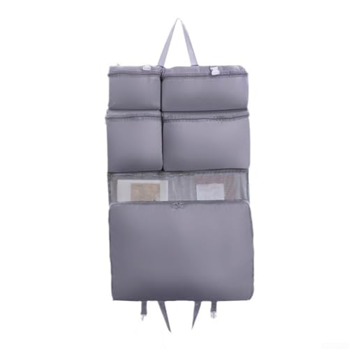 Juego de bolsas de almacenamiento de viaje 7 en 1 diseñadas para empacar maletas con compartimentos para ropa, calcetines, documentos y auriculares para mantener los artículos organizados (beige)
