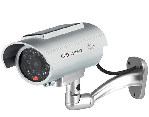 C&aacute;mara Falsa Solar Falsa con Objetivo con luz Intermitente Imperm...